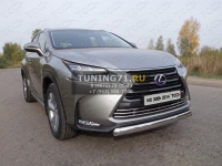 Пороги труба 60,3 мм Lexus NX 300h 2014